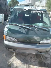  1 باص هونداي H100 للبيع الموقع اربد ارحابا