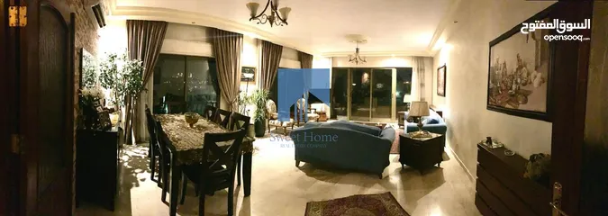  4 شقة فاخرة للبيع في أجمل مواقع خلدا - العوجانية  - قرب الهمشري طابق ثاني 250م تشطيب سوبر ديلوكس