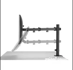  3 Stargold Single Arm Monitor Desk Mount Stand For 17" To 32". Brand new.