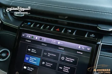  9 Jeep Grand Cherokee 2022 Limited Plug in hybrid 4xe  السيارة بحالة ممتازة جدا و قطعت
