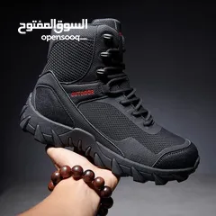  12 بسطار عسكري out door  ضد المي كامل   المقاسات من 40_45