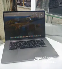  6 MacBook Pro 16 Touch Bar 2019 core i9 32GB Ram 1TB SSD لابتوب ابل
