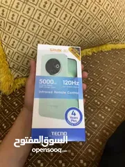  6 جهاز تكنو سبارك30cجديد 128جيجا بايت 8RAM    120HZ  50MP