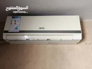  1 مكيف (Green Home) 1.5طن موديل 2017 بحالة جيد جداً