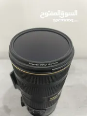  6 عدسة نيكون Nikon 70-200m F2.8 VR G II ED