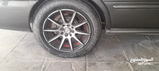  4 جنط 15 للبدل على جنط 14