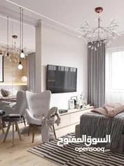  13 تصميم داخلي 3D وإشراف وتنفيذ