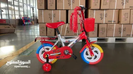  3 بسكليت الأطفال BMX نمره 12  من سنتين ل6 سنوات