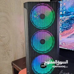  3 كمبيوتر بكرت شاشة 3060ti Asus ROG strix