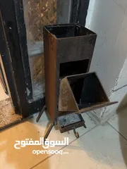  1 كانون حطب للصاجية او المشروبات الساخنة حديد صنع يدوي