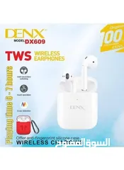  3 سماعة DENX DX609  استمتع بتجربة صوتية مميزة مع تصميم عصري وأداء عالي الجودة: