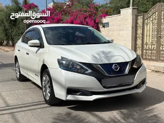  9 نيسان سلفي موديل 2019 جمرك جديد ممشى قليل اصلي وفعلي كرت ابيض بحاله الوكاله