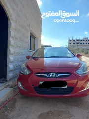  5 هيونداي اكسنت 2013 فتحة سقف محرك 1600  للبيع