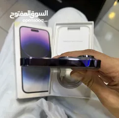 4 ايفون 14 برو ماكس 256 جيجا