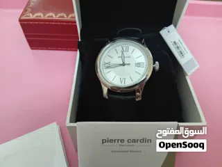  7 ساعة رجالي غير ملبوسة ماركة بيير كاردين اصلية