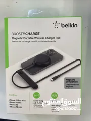  1 BELKIN BoostCharge Magnetic Portable Wireless Charger Pad /// افضل سعر بالمملكة