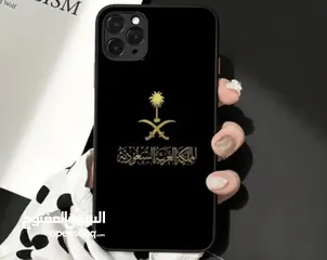  6 جراب جوال ايفون شعار السعوديه