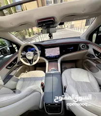  27 للبيع  مرسيدس MERCEDES EQS 580 SUV 4MATIC  موديل 2023  كهربائية بالكامل  7 مقاعد  فل كامل