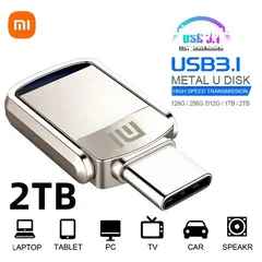  1 مساحات 2 تيرا فلاش شاومي   Xaomi 2TB pen drive