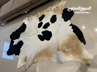  21 سجاد جلد بقر طبيعي  مستورد