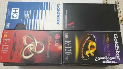  1 للبيع بسعر ممتاز جدا عدد 20 شريط VHS فيديو كبير