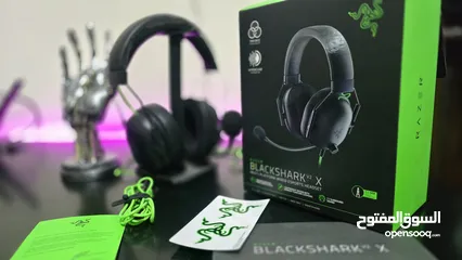  2 سماعة ريزر محيطية Razer BlackShark V2 X