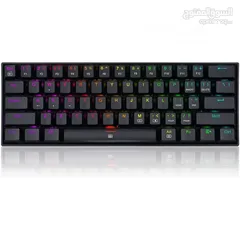  1 كيبورد ميكانيكي اصلي سلكي REDRAGON K630 DRAGONBORN USB WIRED KEYBOARD RED SWITCH 60%