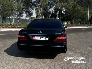  4 lexus ls 430 model 2006 