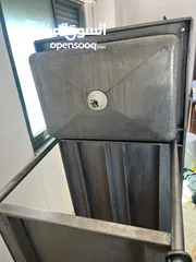  2 مجلى ستنانلس حوض واحد متر و80 سنتمتر ( 180 سنتمتر )