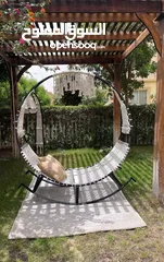  3 مرجيحة اوت دور ووحدة اضاءة مودرن / Modern Outdoor Swing with lighting unit