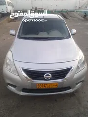  4 Nissan Sunny 2014 Price 1400 OMR