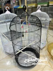  1 قفص مطاول أبيض أسود بخ حراري