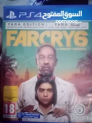  1 لعبه farcry 6 حاله ممتازه بدون خدوش بعر 6 دينار