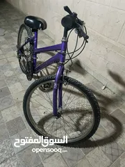  6 دراجه هوائيه ماركة Huffy العالمية 24 انش جبلي غيارات شغالة تمام بسعر مغري