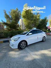  1 هونداي اكسنت للبيع 2017 فل الفل اعلى صنف