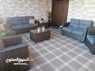  4 أطقم رتان تركي باسعار نار طقم خماسي