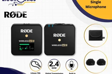  1 ميكرفون كاميرا نوع رود Rode Wireless Go - Compact Wireless Microphone System