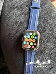  1 للبيع: ساعة Apple Watch Series 6 - 44mm اصلية مع علبتها وشاحنها بالعديد من المميزات