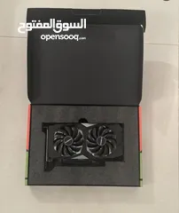  2 كرت شاشة  GTX 1650 SUPER WINDFORCE 4gb مستخدم نظيييف بالكرتون