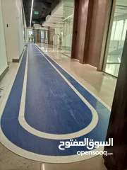  7 رولات اوروبي ذات جوده عاليه مستشفيات مصانع نوادي رياضيه جامعات كرفنات ضد حريق ومزع وبكتيريا
