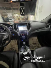  12 هونداااااي سنتافيه 2017 مطور 2000 ديزل اتوماتيك فل الفل اضافات بنورامااااااا لون ابيض ملوكي جب