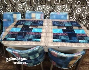  2 طاولة سفرة وطقم مورس بحالة ممتازه للبيع