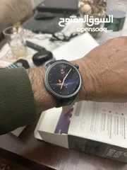  19 ساعة اميزفيت بلانس بحالة الوكالة (بالكرتونة) معها كامل اغراضها Amazfit Balance