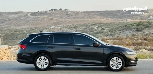  7 اوكتافيا 2021/20 بالنايلون منمرة من اربع شهور حررق سعرر 95.000 شيكل كاش و نهاائي