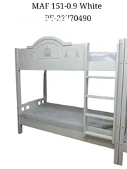  5 Wooden up and down kids bunkers Bed available