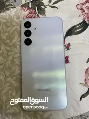  4 سامسونج A25 8gb 256 مع الكرتون مستعمل عدة ايام فقط