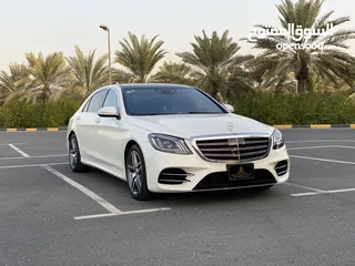  1 مرسيدس S560 مواصفات يابانية بحالة ممتازة 