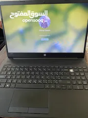  1 لابتوب Hp للبيع مستعجل مستعمل بحالة نظيفة