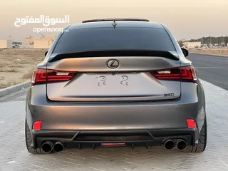  14 لكزس IS350 F-SPORT موديل 2016 وارد امريكا فل اوبشن دفع خلفى سنجل