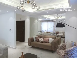  2 شقة ارضية مفروشة للايجار ثلاث غرف نوم جديدة في الدوار السابع